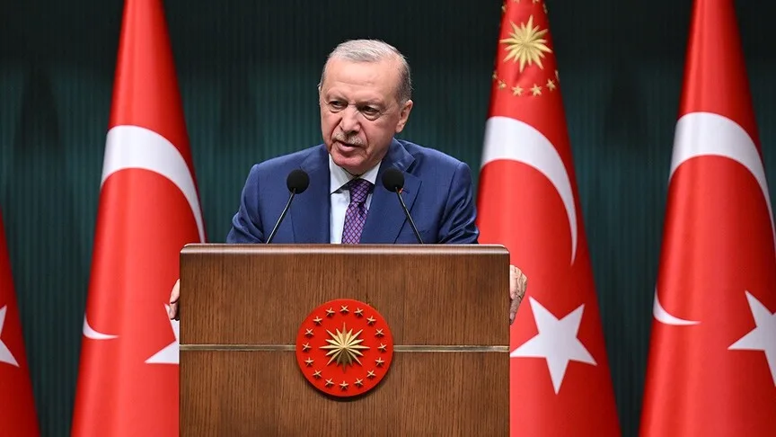 Cumhurbaşkanı Erdoğan, Bakü'nün kurtuluş yıl dönümünü kutladı