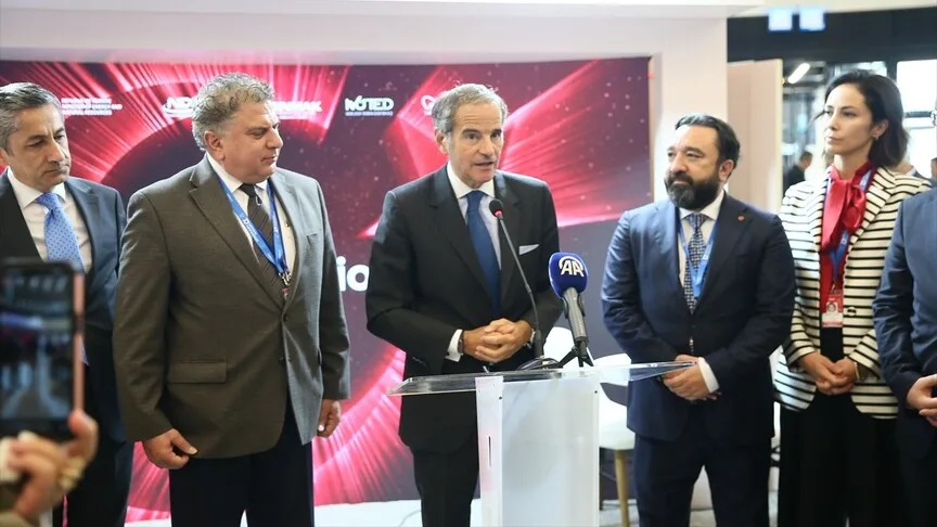 UAEA Başkanı Grossi, Türkiye'nin nükleer enerjideki ilerlemesini övdü
