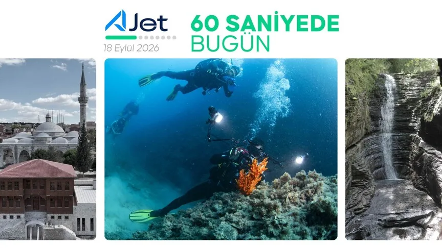 Anadolu Ajansı, 18 Eylül 2026 gündemini '60 saniyede bugün' bülteniyle özetledi