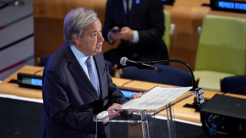 Guterres: İklim değişikliği önlemleri için kaybedilecek tek bir an bile yok