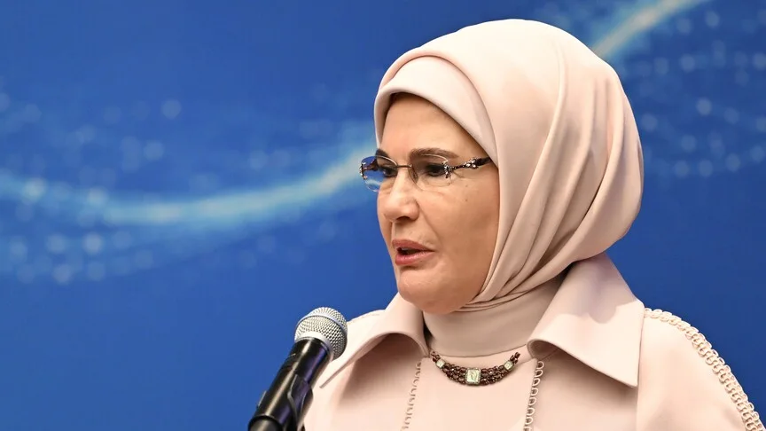 Emine Erdoğan, Cumhurbaşkanı Erdoğan'ın BM Genel Kurulu konuşmasına ilişkin paylaşım yaptı