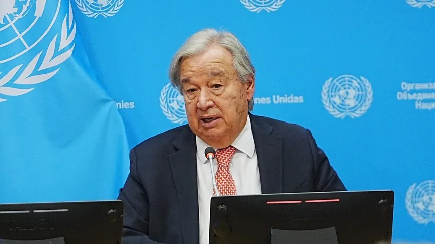 Guterres: İki devletli çözüme destek sözlerin ötesine geçmeli