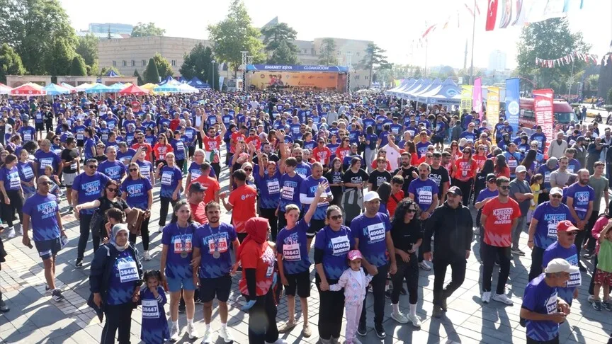 6. Uluslararası Kayseri Yarı Maratonu tamamlandı