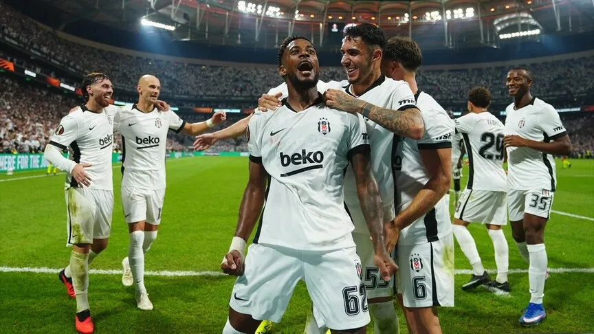 Beşiktaş, UEFA Avrupa Ligi'nde Olimpik Marsilya'yı 4-1 mağlup etti