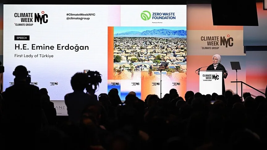 Emine Erdoğan: Sıfır Atık hareketi bireyi iklim krizinde çözümün baş aktörü yaptı