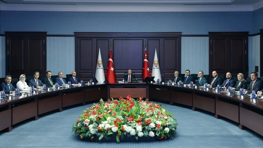 AK Parti Merkez Yürütme Kurulu, Cumhurbaşkanı Erdoğan başkanlığında toplandı