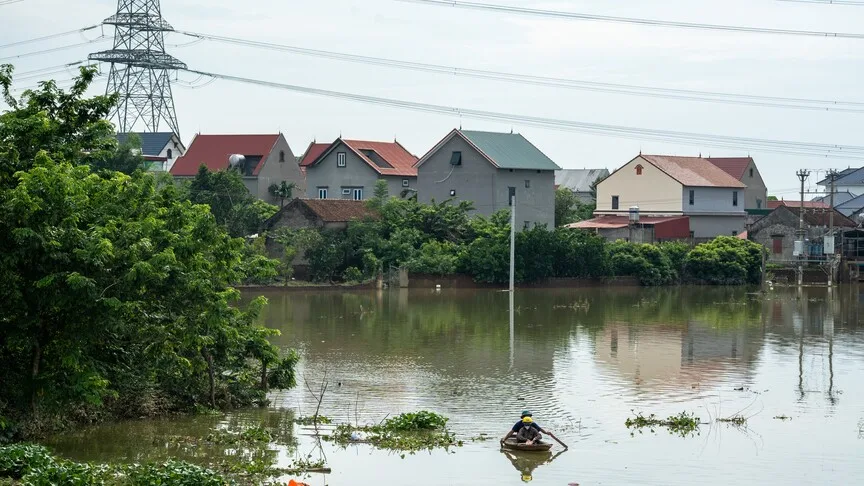 Vietnam'ın kuzeyinde sel: 2 binden fazla ev su altında kaldı
