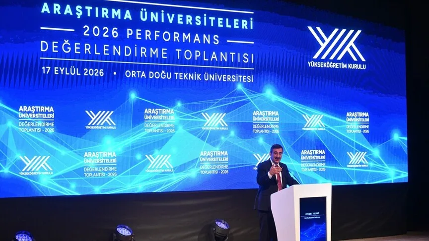Cumhurbaşkanı Yardımcısı Yılmaz: Üniversiteleri küresel yeteneklerin cazibe merkezi yapacağız