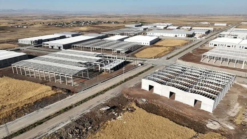 Karacadağ OSB'de 86 parselden 3'ünde üretim başladı