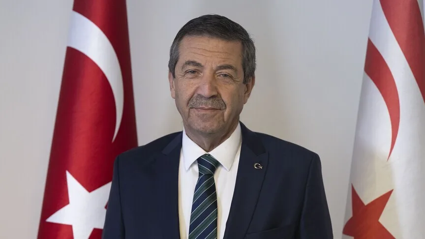 KKTC Dışişleri Bakanı Ertuğruloğlu, Cumhurbaşkanı Erdoğan'a teşekkür etti