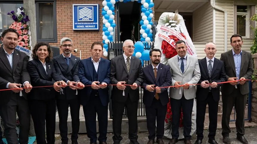 Yapı Denetim Kuruluşları Birliği Genel Merkezinin yeni hizmet binası açıldı