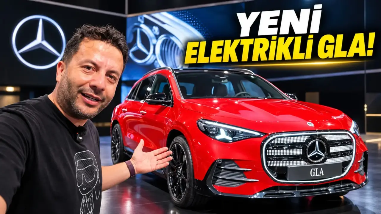 619 Km Menzilli Elektrikli Mercedes GLA İlk Bakış!