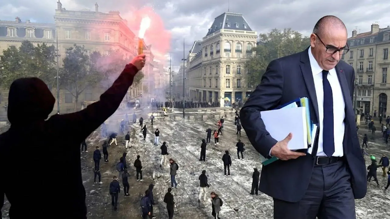 Fransa'da hayat pahalılığı protestoları hükümeti sarstı: Bakan istifa etti, Macron reddetti
