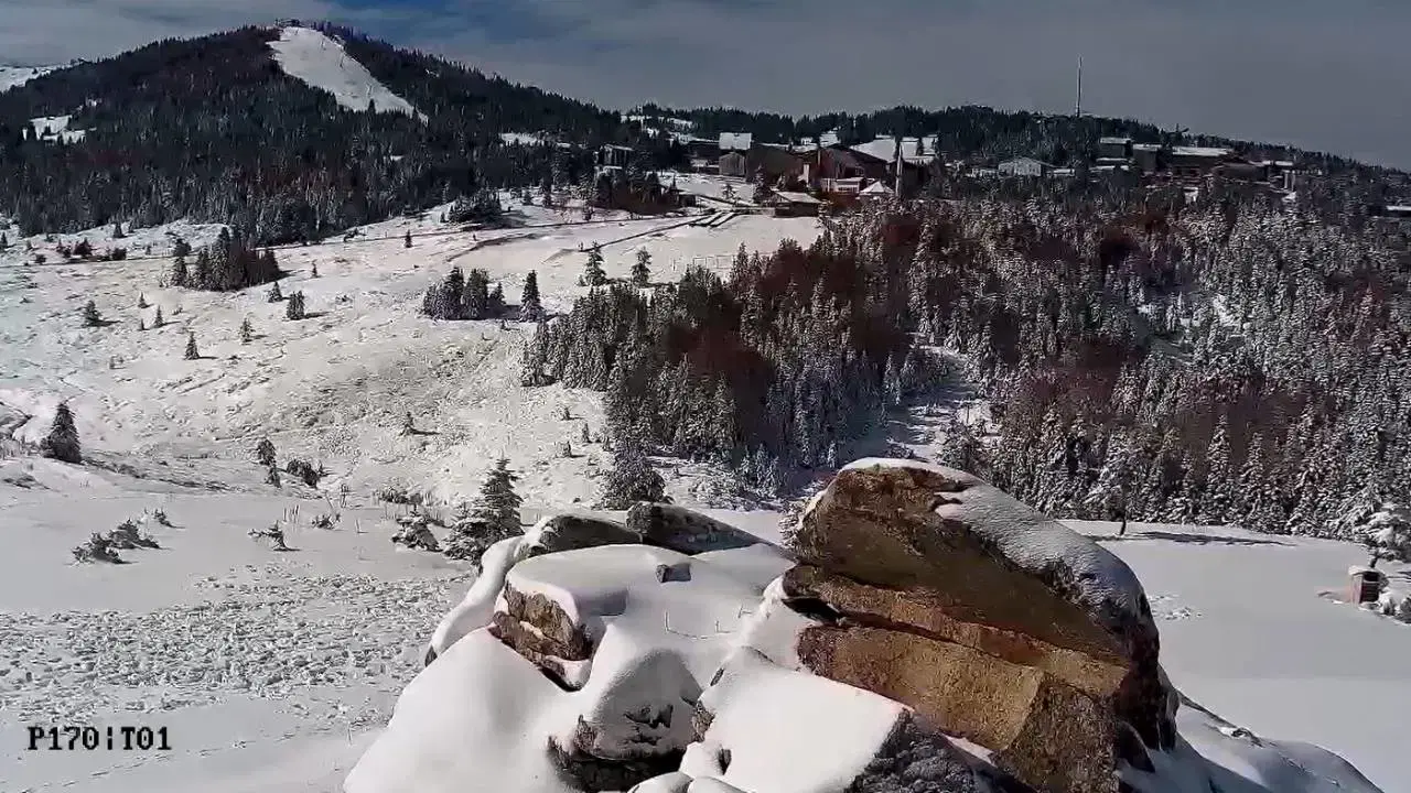 Uludağ’da kar kalınlığı 20 santimetreye ulaştı