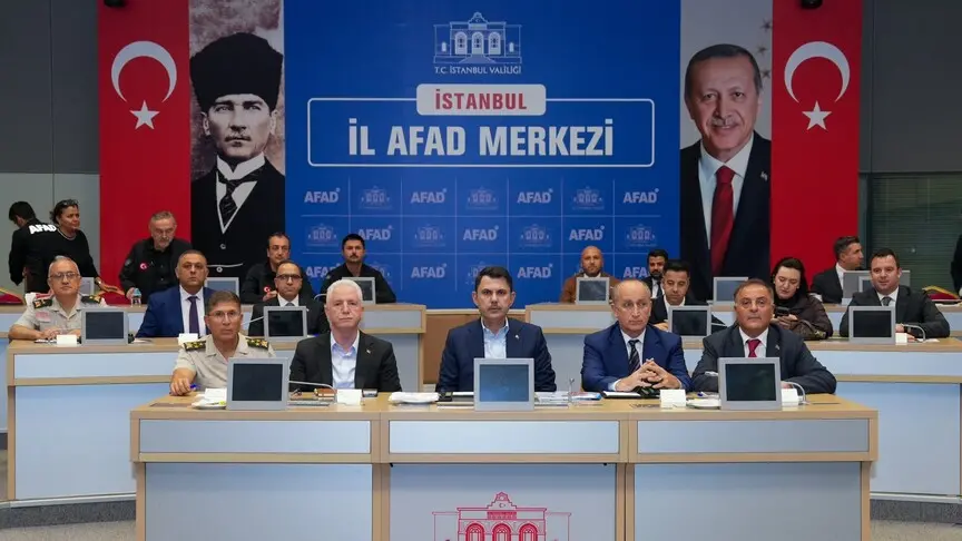 İstanbul'da Afet Koordinasyon Toplantısı düzenlendi