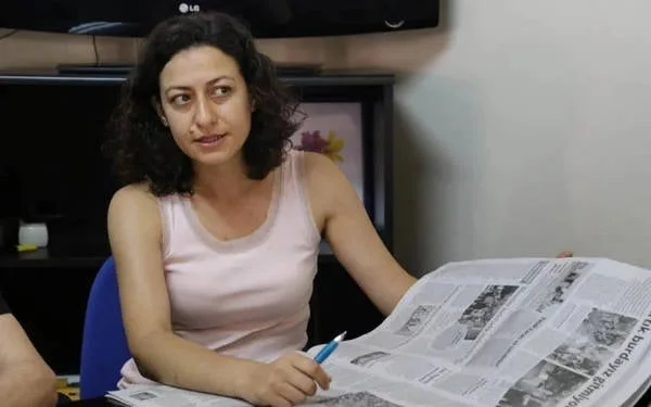 Adalet Bakanlığı önünde gazeteci Derya Okatan için özgürlük çağrısı