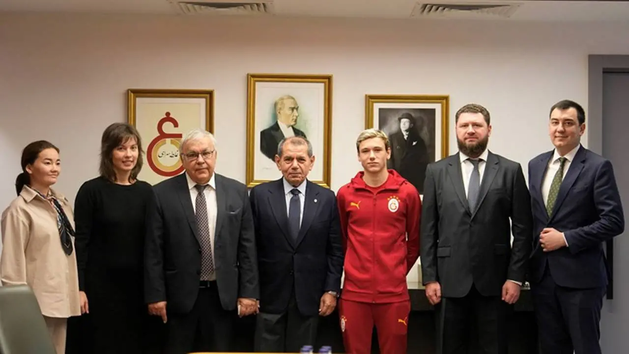 Rus heyetinden Galatasaray'a ziyaret